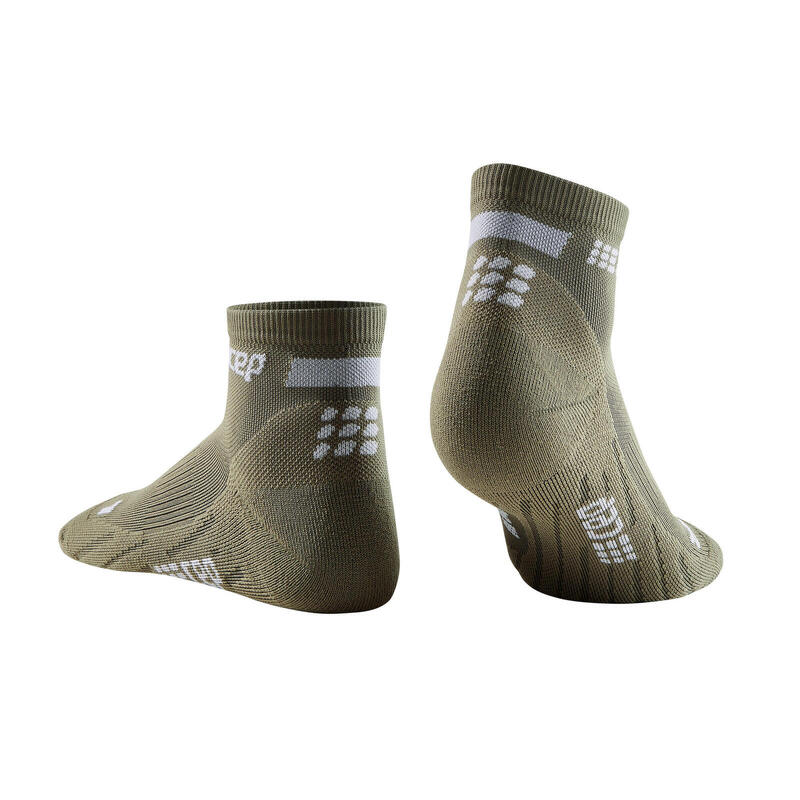 Sosete compresie scurte femei The Run W Socks Low Cut - verde inchis maslina gr…