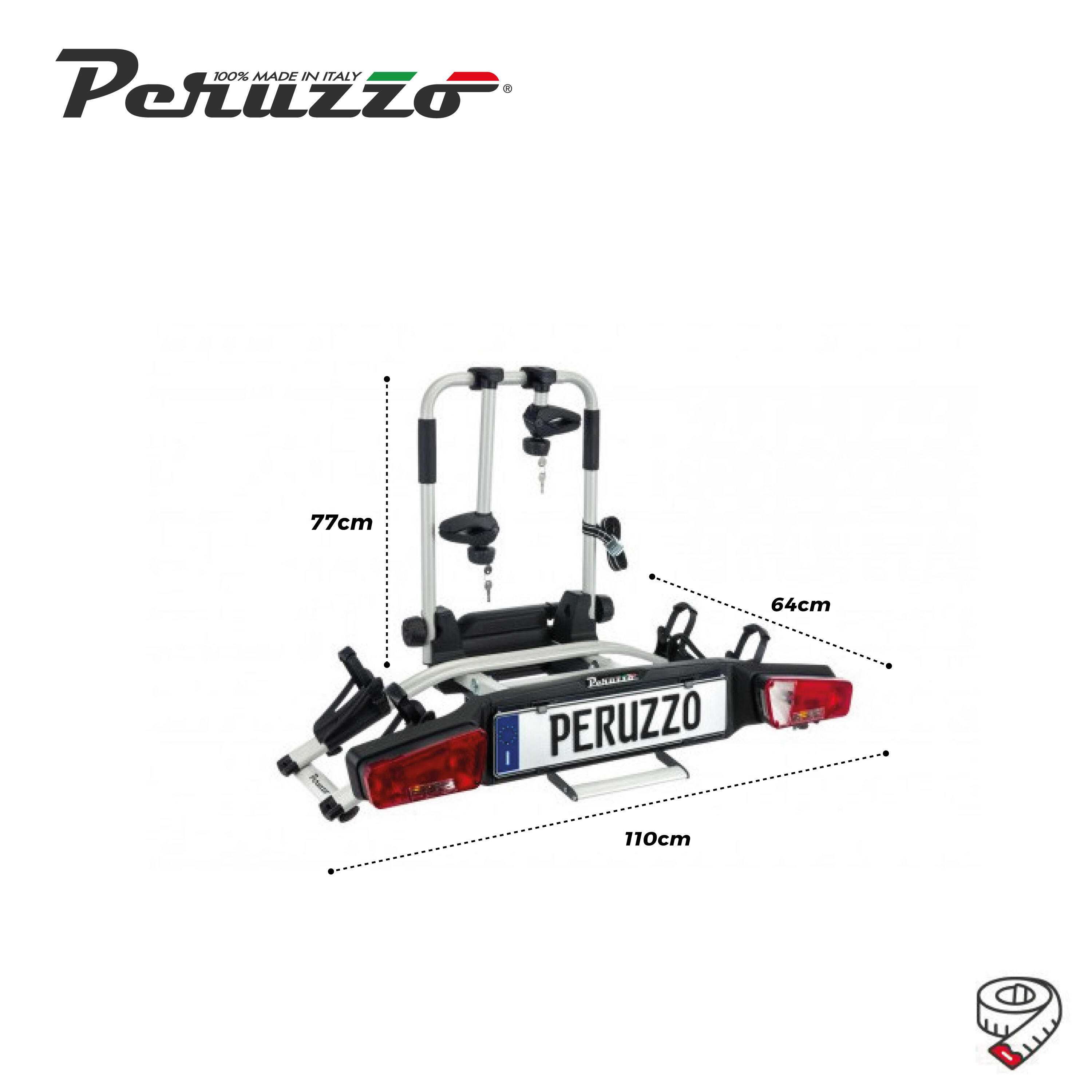 Portabicicletas Peruzzo E-Bike Zephyr 2 4/7