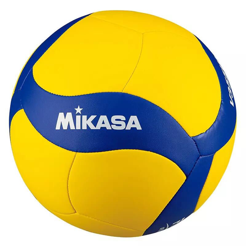 Minge de volei Mikasa V360W-L yellow/blue, mărimea 5