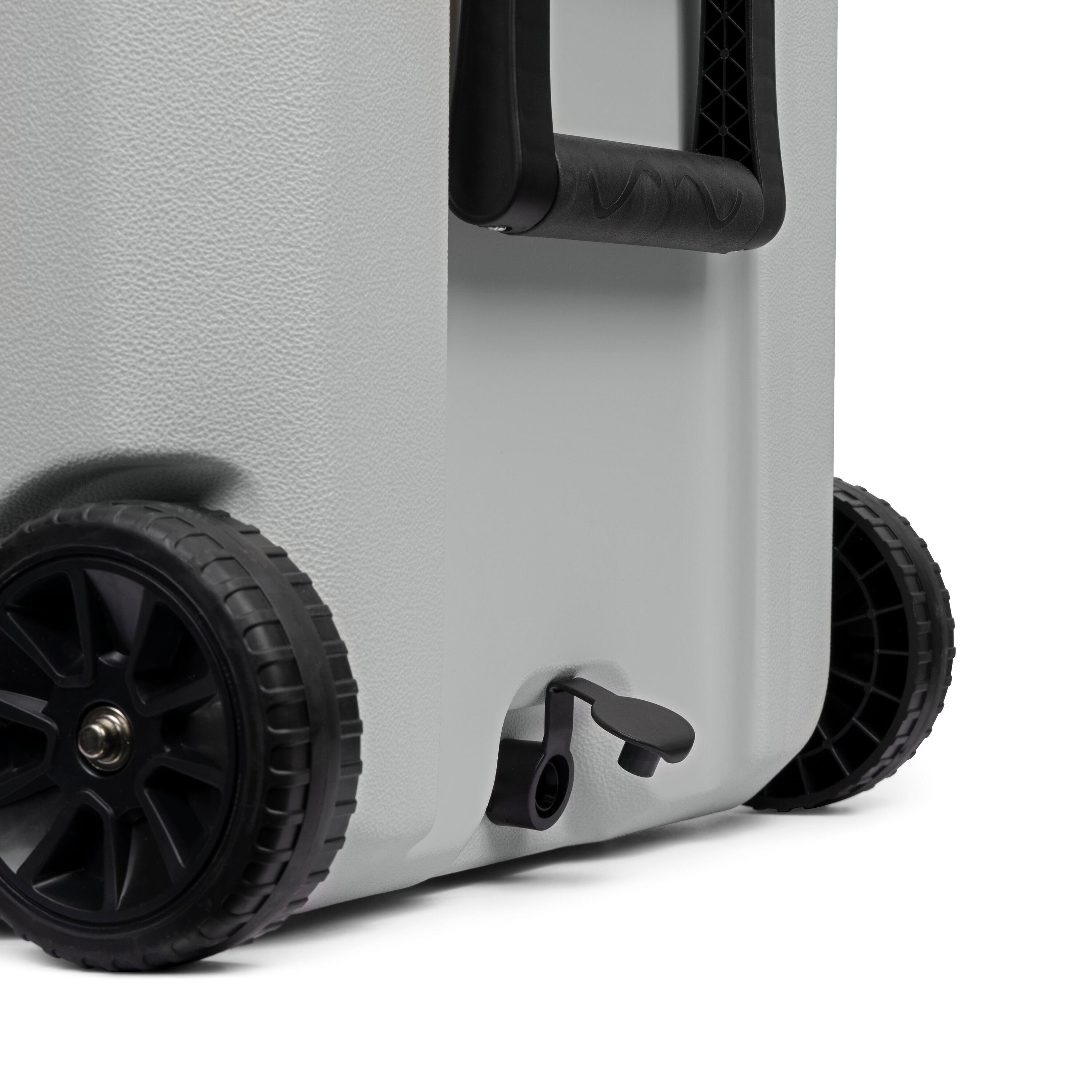 Steamy Marine 70 Roller, Koelbox op Wielen, 70L, Wit 7/7