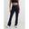 Leggings de yoga pour femmes avec coup Côtes Sans couture Bleu marine