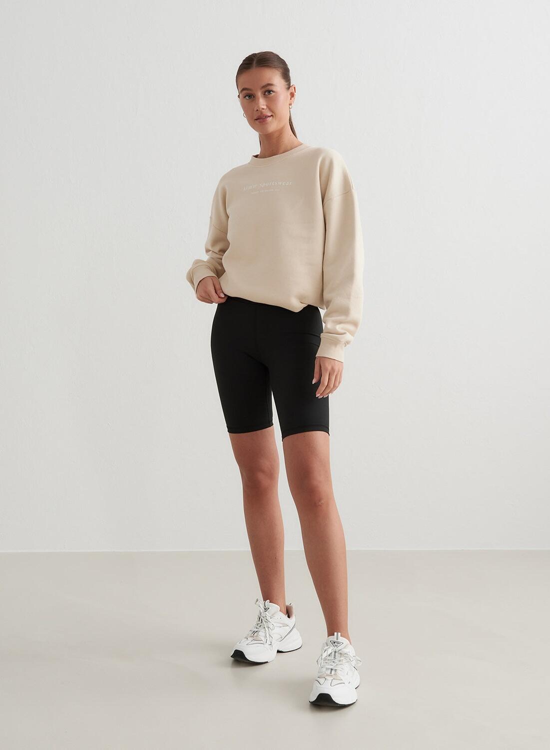 Dames Sweatshirt Crème 5/6