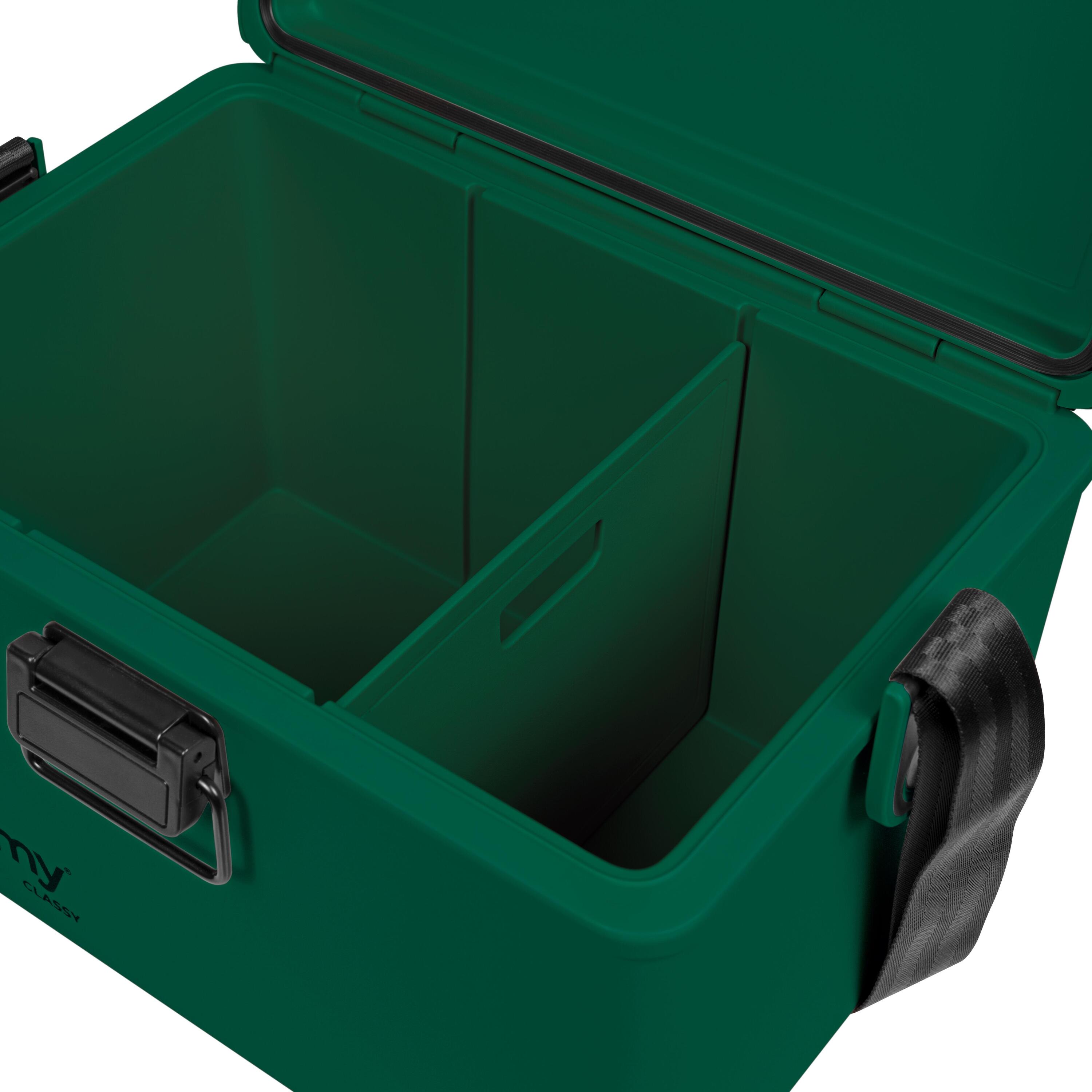 Steamy Classy 12, Koelbox met schouderriem ideaal voor lunch/dagje weg/picknick of op het strand, 12 Liter, Zwart