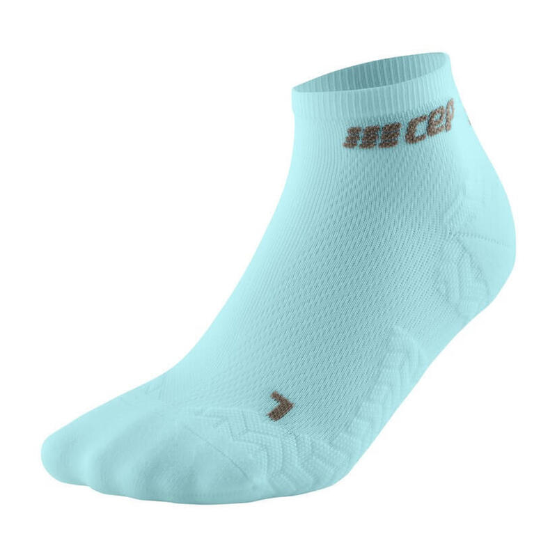Sosete compresie peste glezna - ultralight socks low cut v3 - lightblue