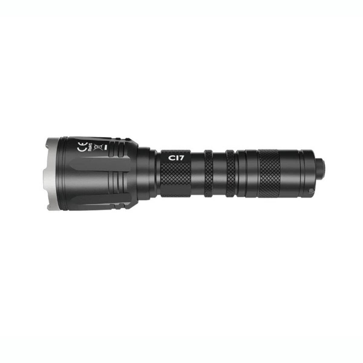 Torcia CI7 Chameleon bianca - infrarossi - 2500 lumen - Nera 2/5