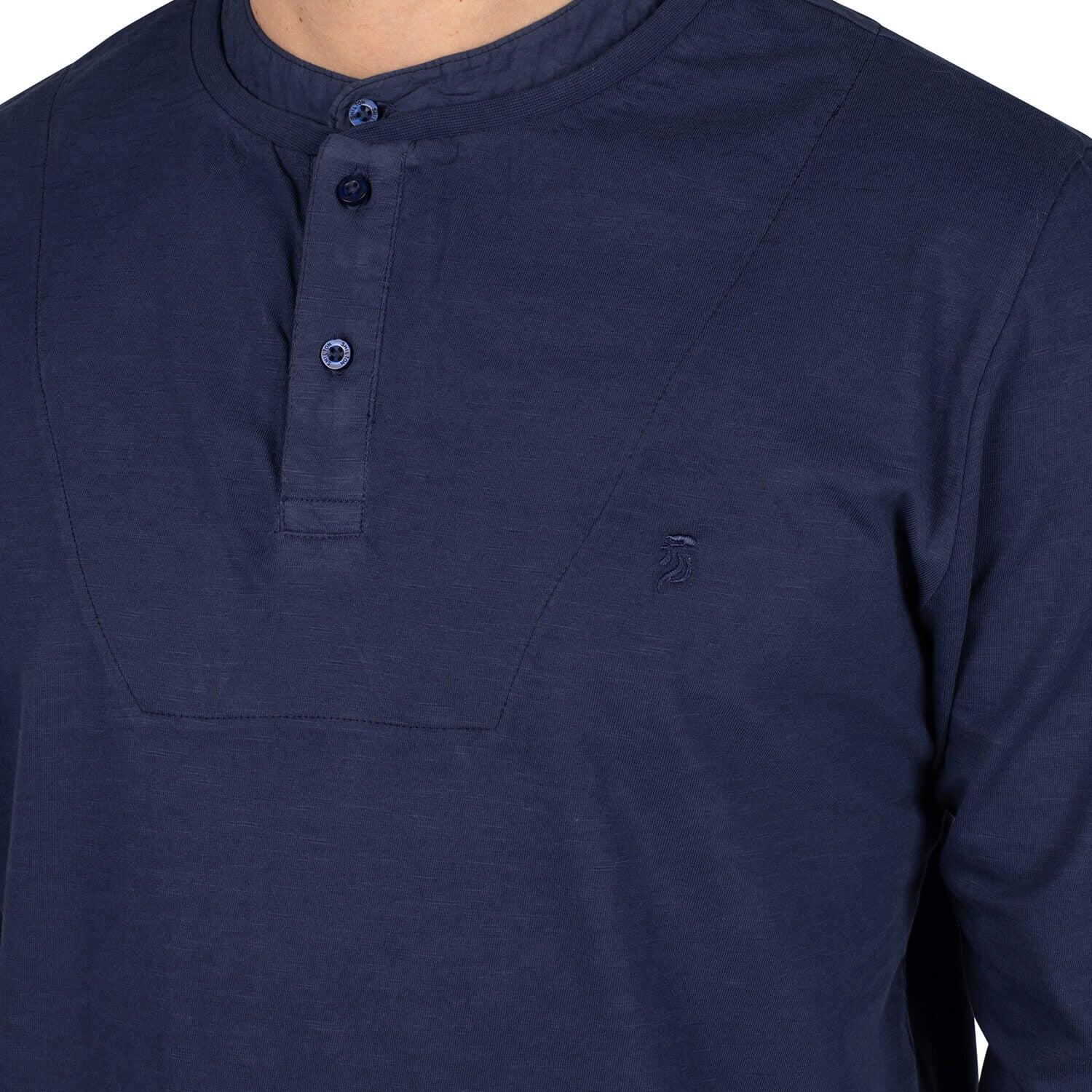 T-shirt basic double col mao homme 3/3