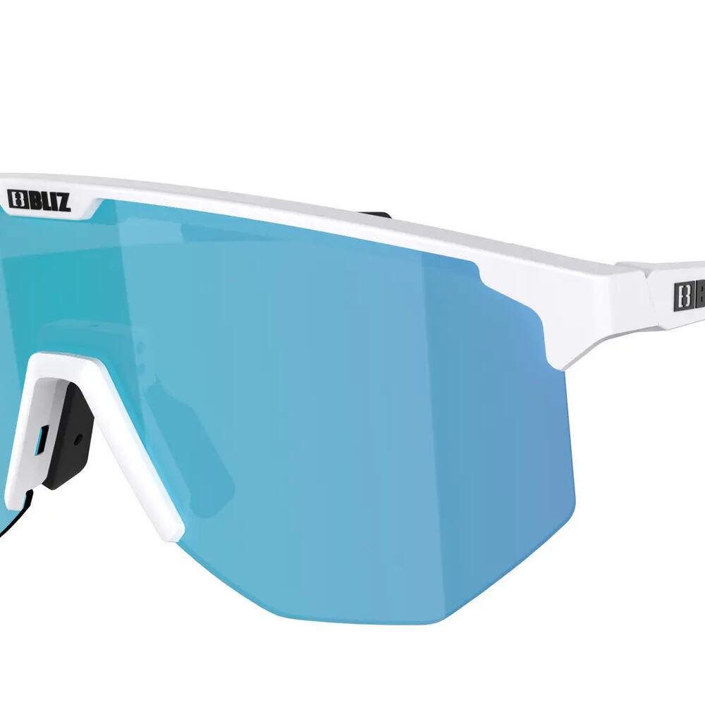 Bliz Hero Small Matte White / Blue