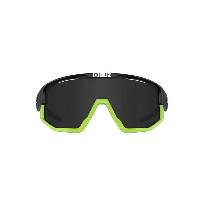 Lunettes de Soleil - Fusion  -  Branches Noir Vert,Noir