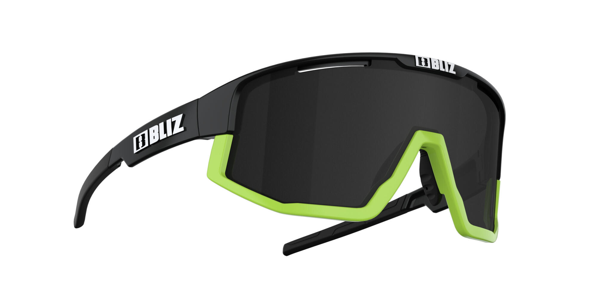 Bliz Fusion Mat Zwart / Rook Groen Bril 2/7