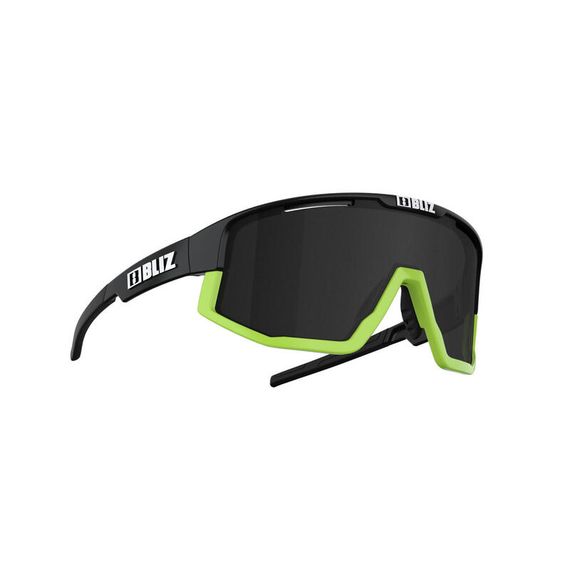 Lunettes de Soleil - Fusion  -  Branches Noir Vert,Noir