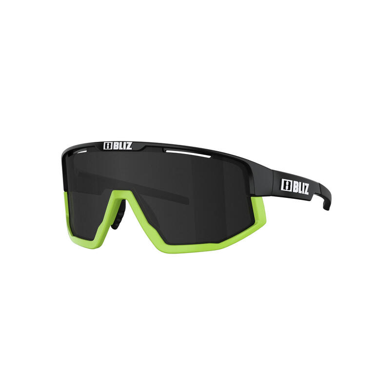 Lunettes de Soleil - Fusion  -  Branches Noir Vert,Noir