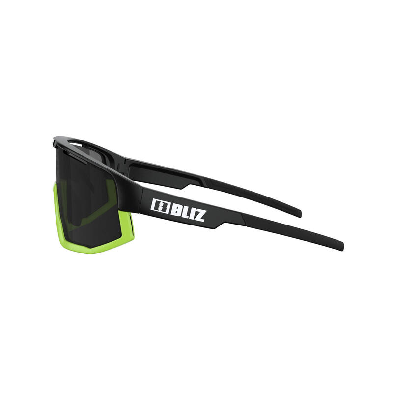 Lunettes de Soleil - Fusion  -  Branches Noir Vert,Noir