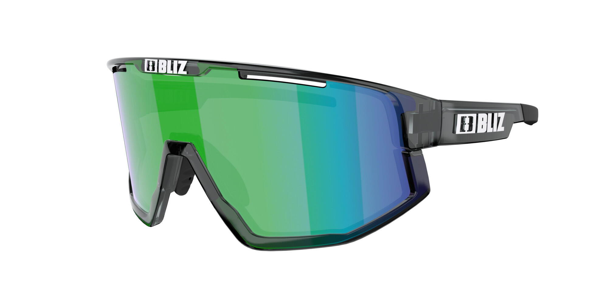 Bliz Fusion Small Crystal Zwart / Groen 6/7