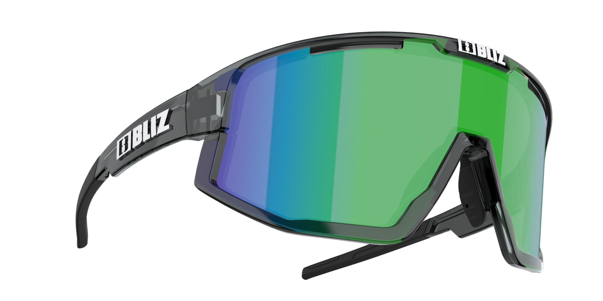 Bliz Fusion Small Crystal Zwart / Groen 2/7