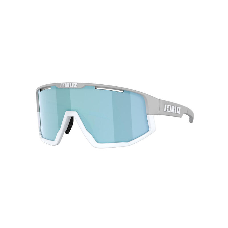 Lunettes de Soleil - Fusion  -  Branches Gris clair/ Blanc