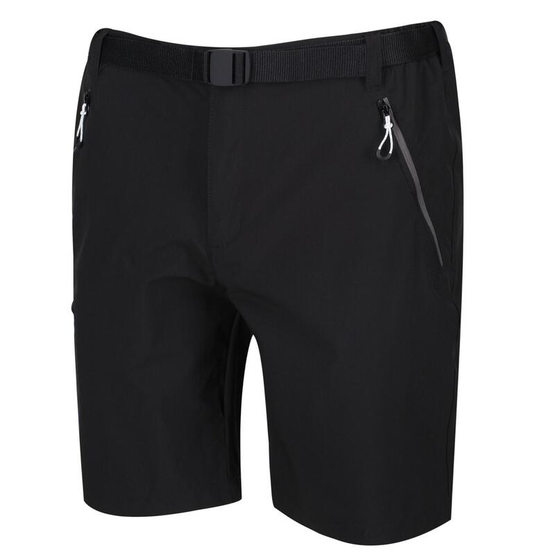 kurze Wanderhose Xert Stretch Short III Wandern/Outdoor/Trekking Herren Black