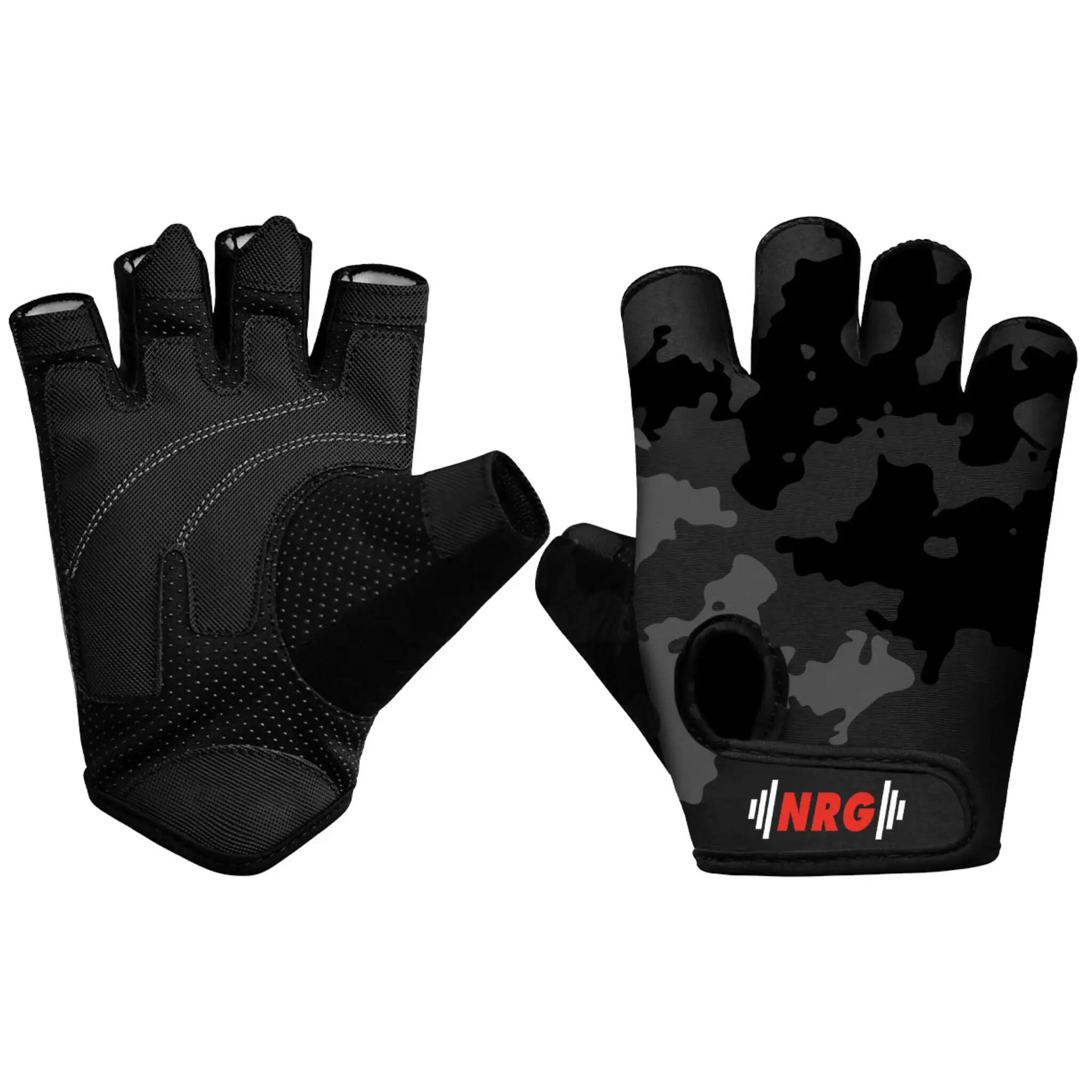 NRG WELLNESS F6 Handschuhe für Bodybuilding, Fitness, Gewichtheben - Größe: L