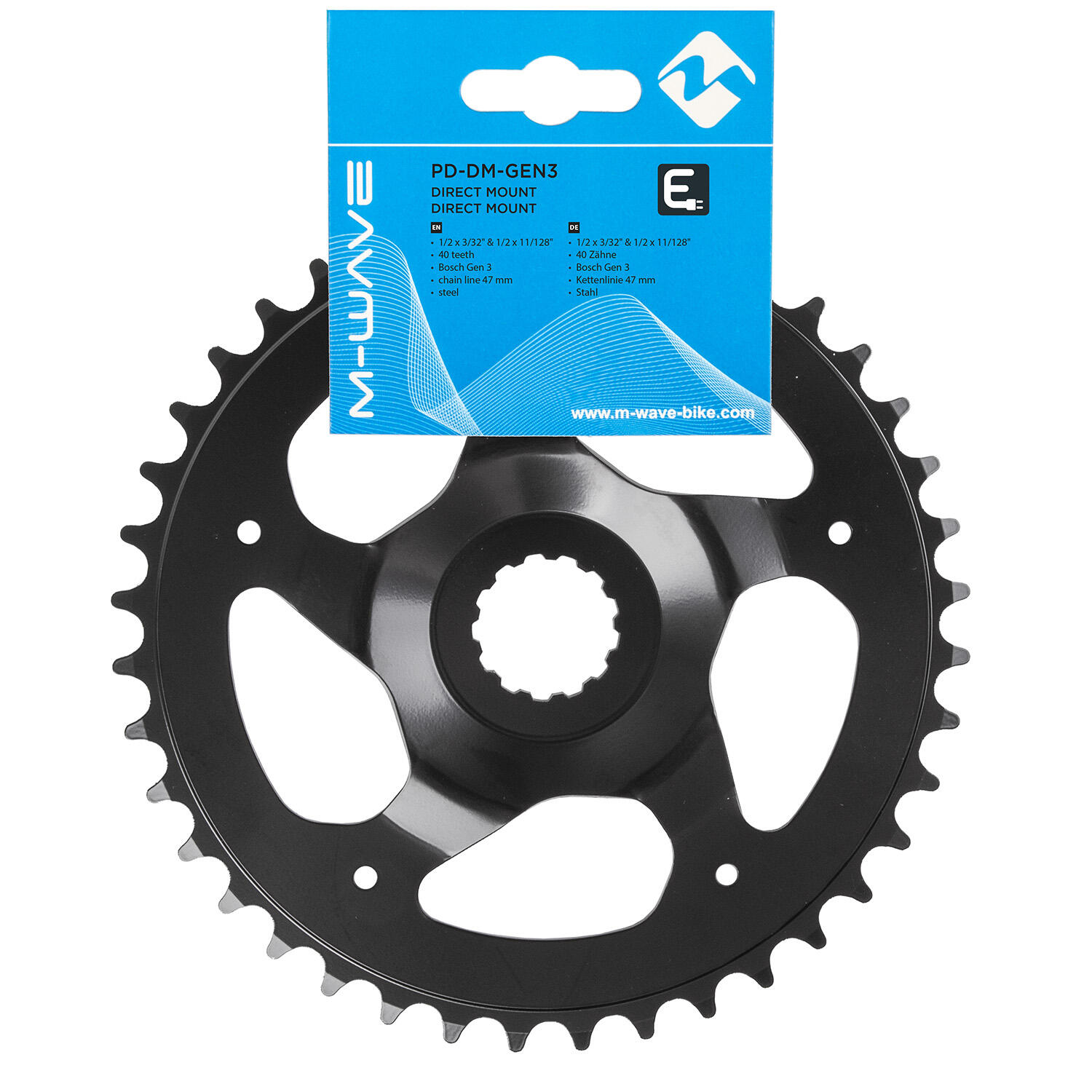Samox PD-DM-Gen3 Kettingblad 40T voor Bosch E-bike 2/3