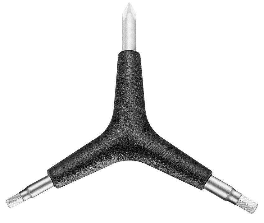 Clé 3 en 1 : Allen 4/5 + tournevis Cruciforme IceToolz 70J2 2/2