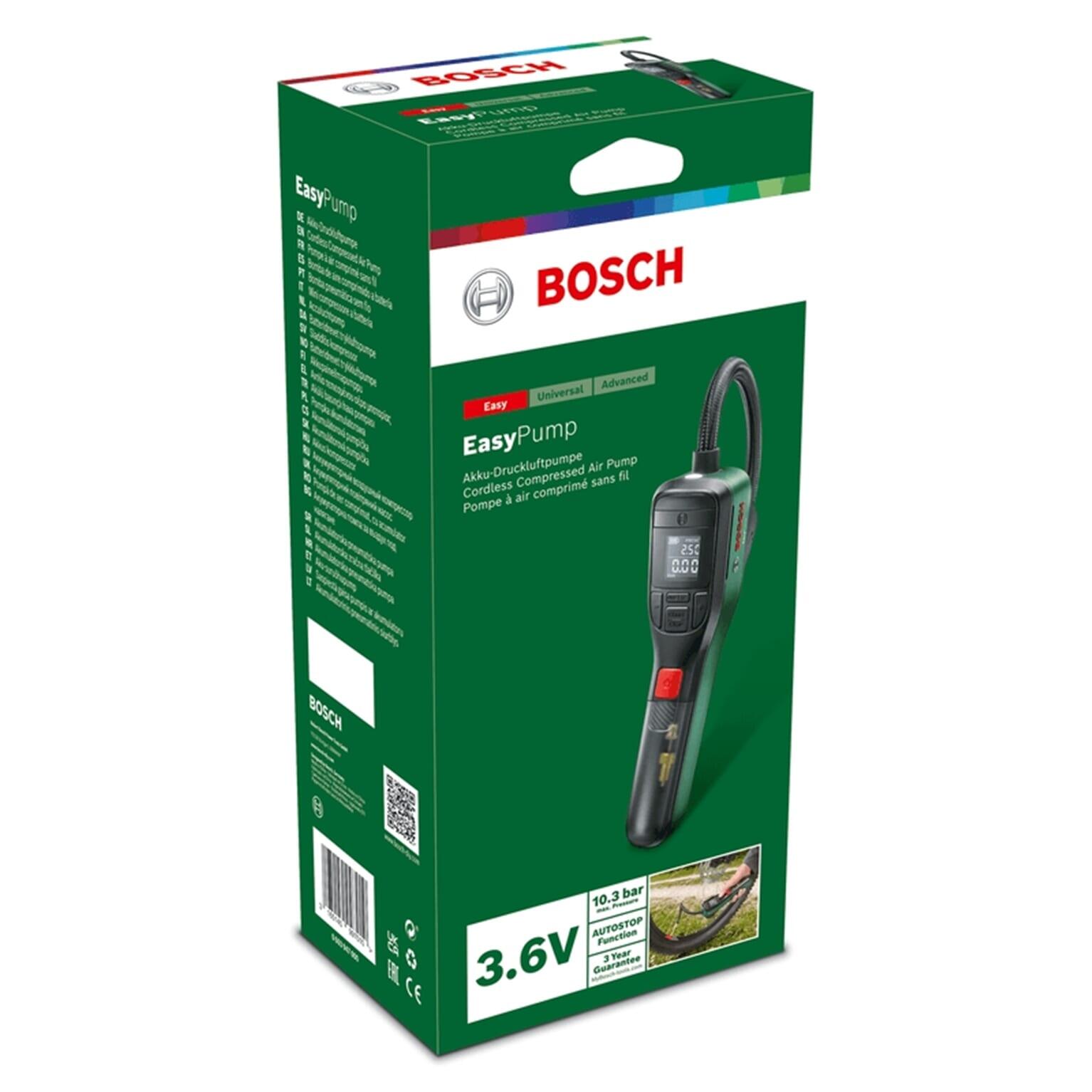 Electric pump with led lighting Bosch Easypump 10.3 Car