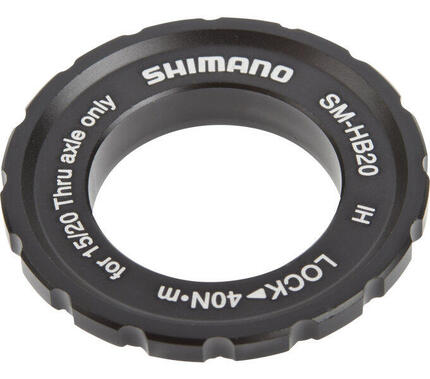 Shimano SM-HB20 Center-Lock-Adapterring für Steckachse 15/20 mm