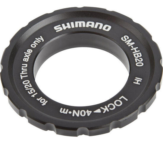 Shimano SM-HB20 Center-Lock-Adapterring für Steckachse 15/20 mm