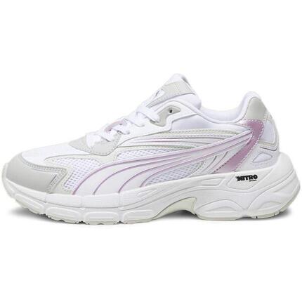 Zapatillas Puma Teveris Nitro Metallic, Blanco, Mujer