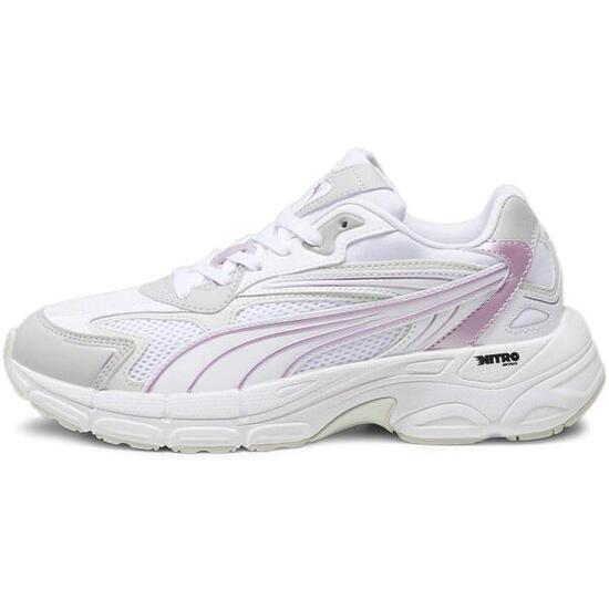 Scarpe da ginnastica Puma Teveris Nitro Metallic Bianca Donne
