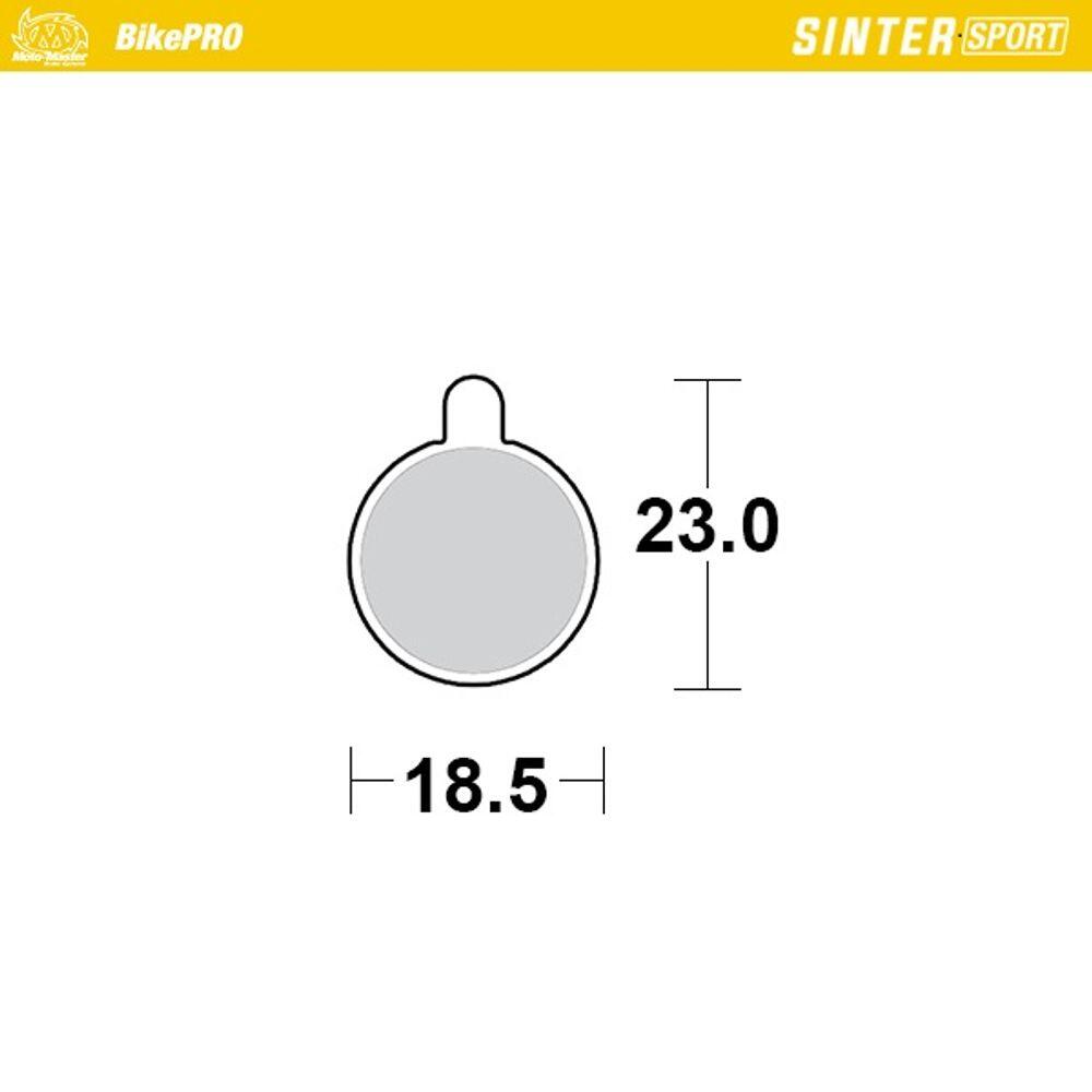 Pastiglie Freno Bici SinterSport ottime sul bagnato - Zoom DB 2/4