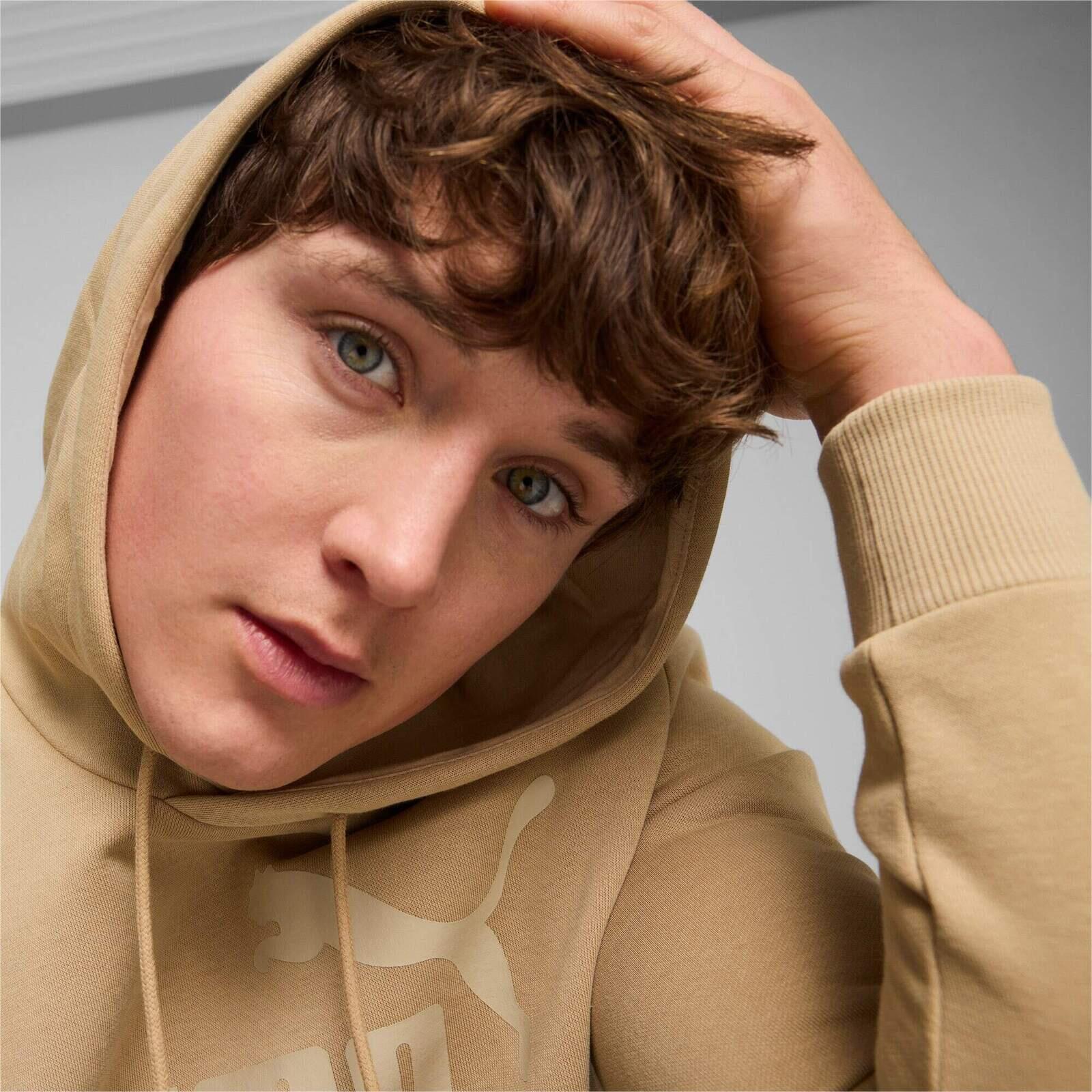 Haube Puma ESS Big Logo Hoodie FL, Braun, Herren 5/5