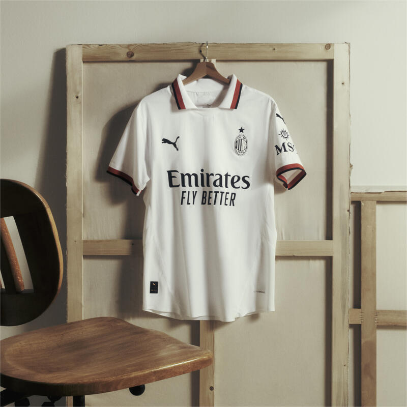 Maglia gara Away AC Milan 24/25 Authentic da uomo PUMA White