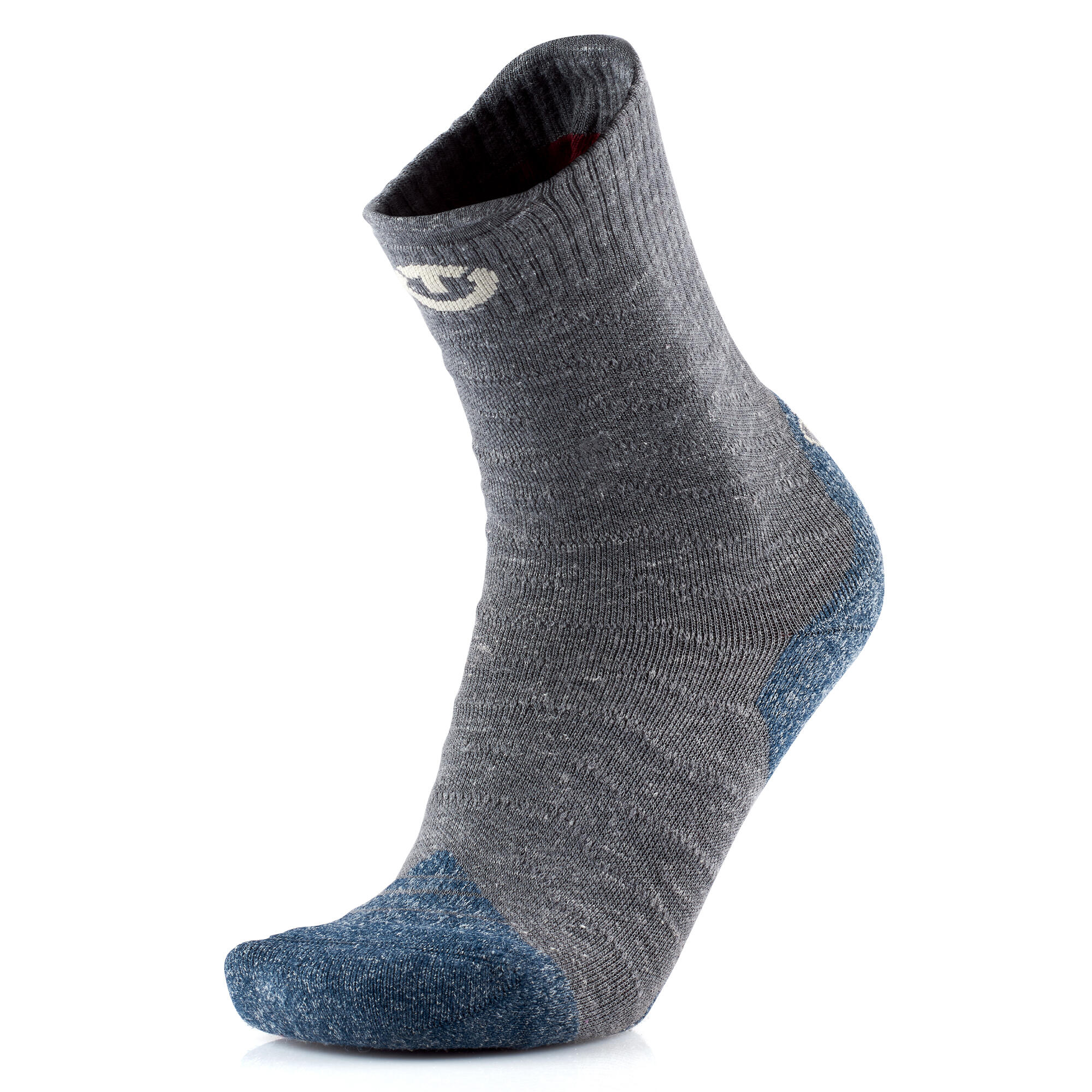 Therm-ic Trekking Temperate Crew wandelsokken - Grijs - Dubbellaags anti-blaar 2/4