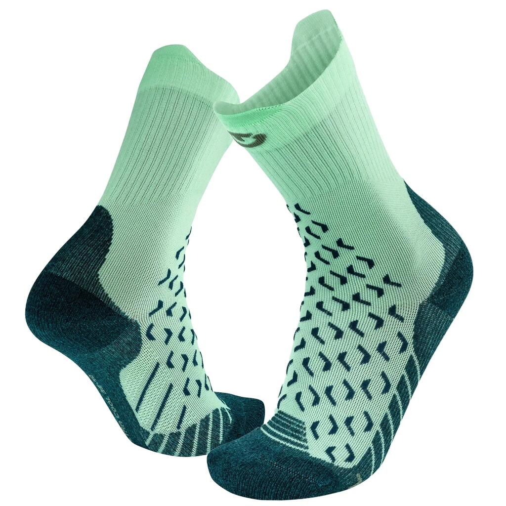 UltraCool Crew Lady Mid‑Crew Hiking Sock Pure‑Ic Green 35