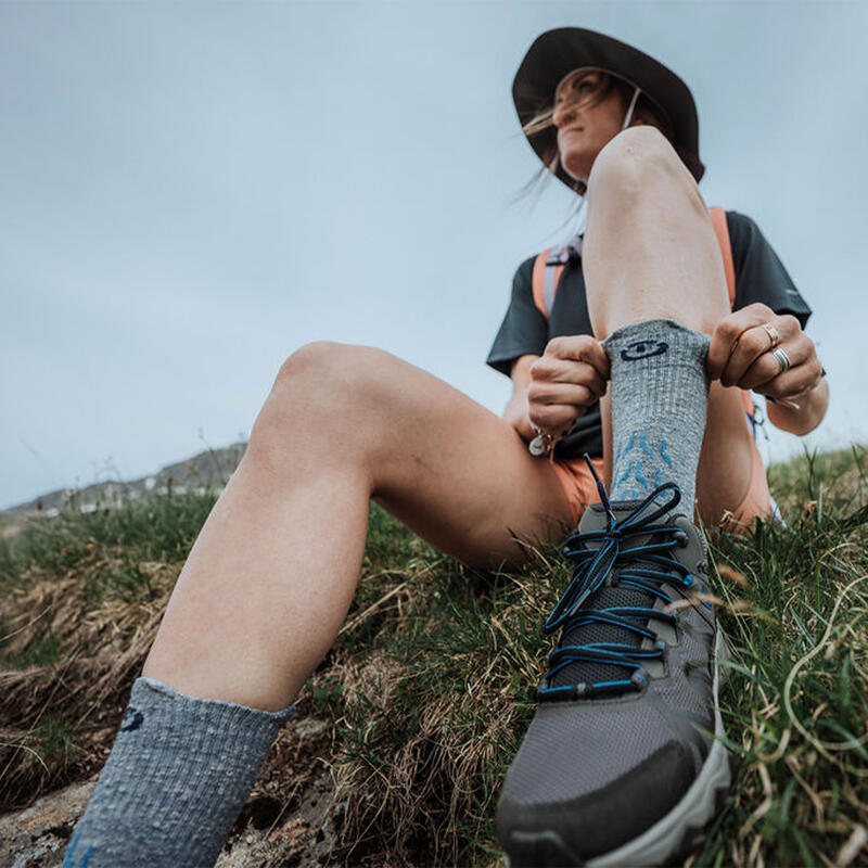 Kühlsten natürlichen Wandersocken für Damen - Trekking UltraCool Linen Crew Lady