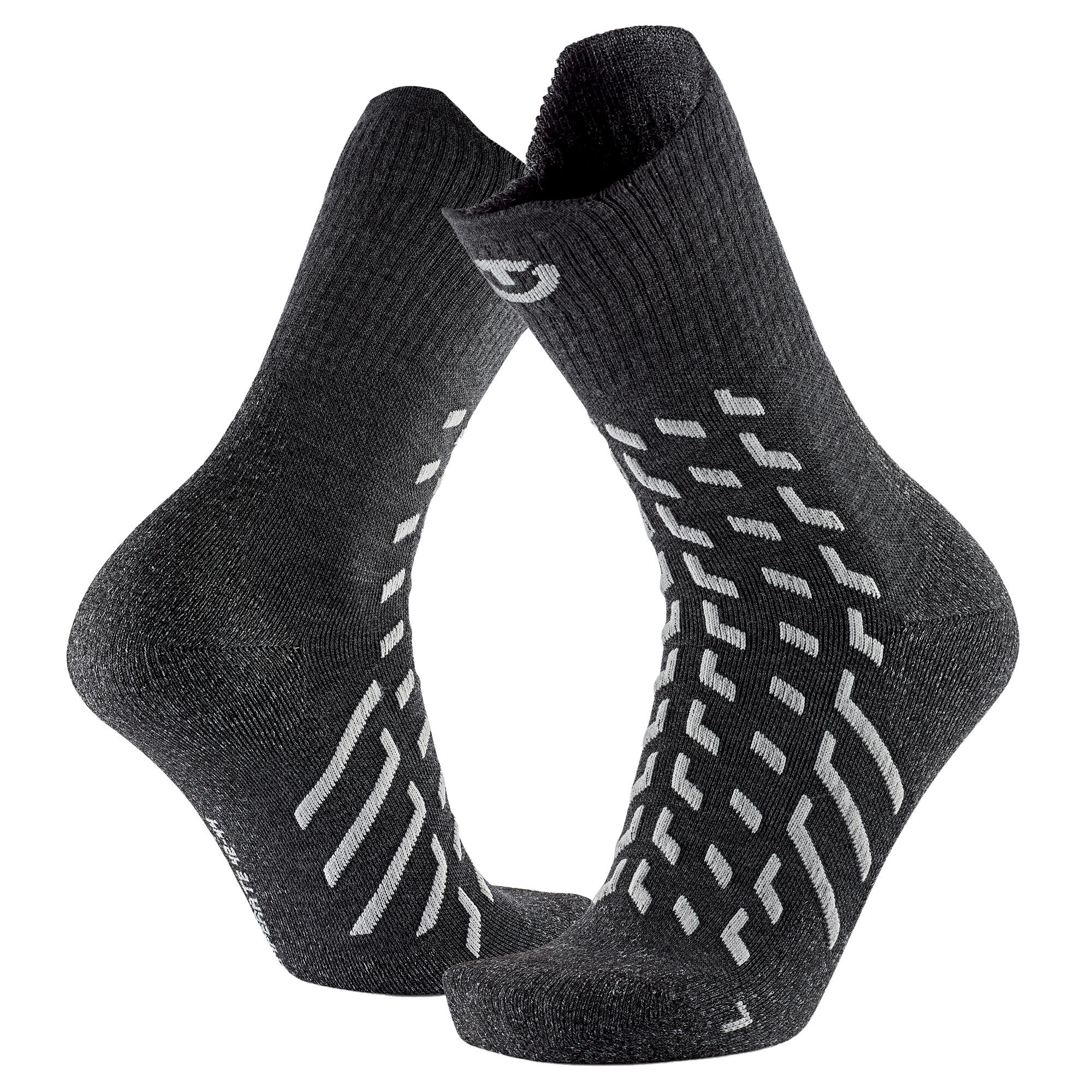 Therm-ic - Chaussette Trekking Amortissante, Légère Et Douce - Trekking Temperate Cushion - Chaussettes - Gris - 35/38 - Decathlon