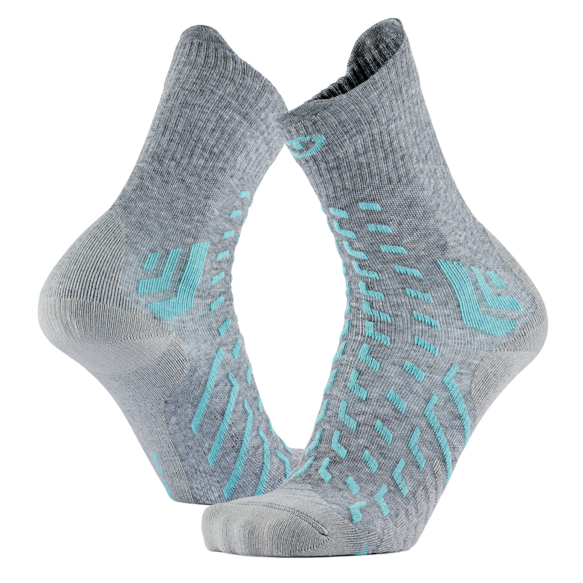 Therm-ic - Chaussettes De Trekking Femme, Légères Pour L'Été - Trekking Cool Light Crew - Chaussettes - Gris - 39/42 - Decathlon