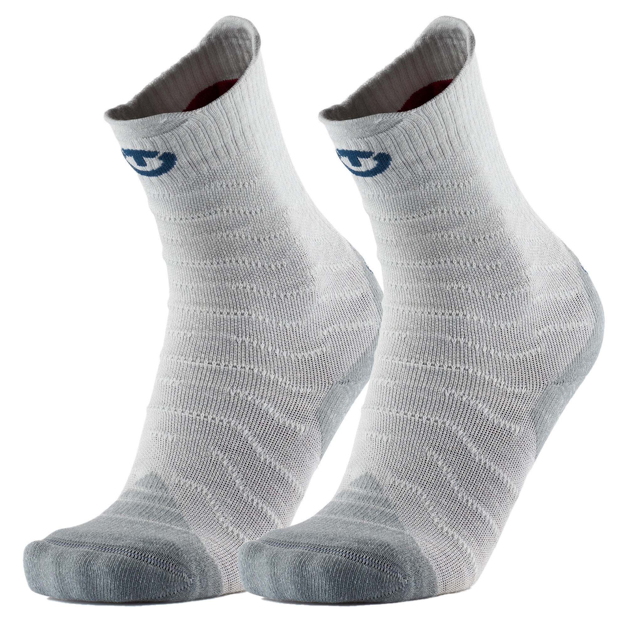 Therm-ic - Chaussette De Randonnée Pour Femme, Anti-ampoules - Trekking Temperate Crew Lady - Chaussettes - Gris - 39/42 - Decathlon