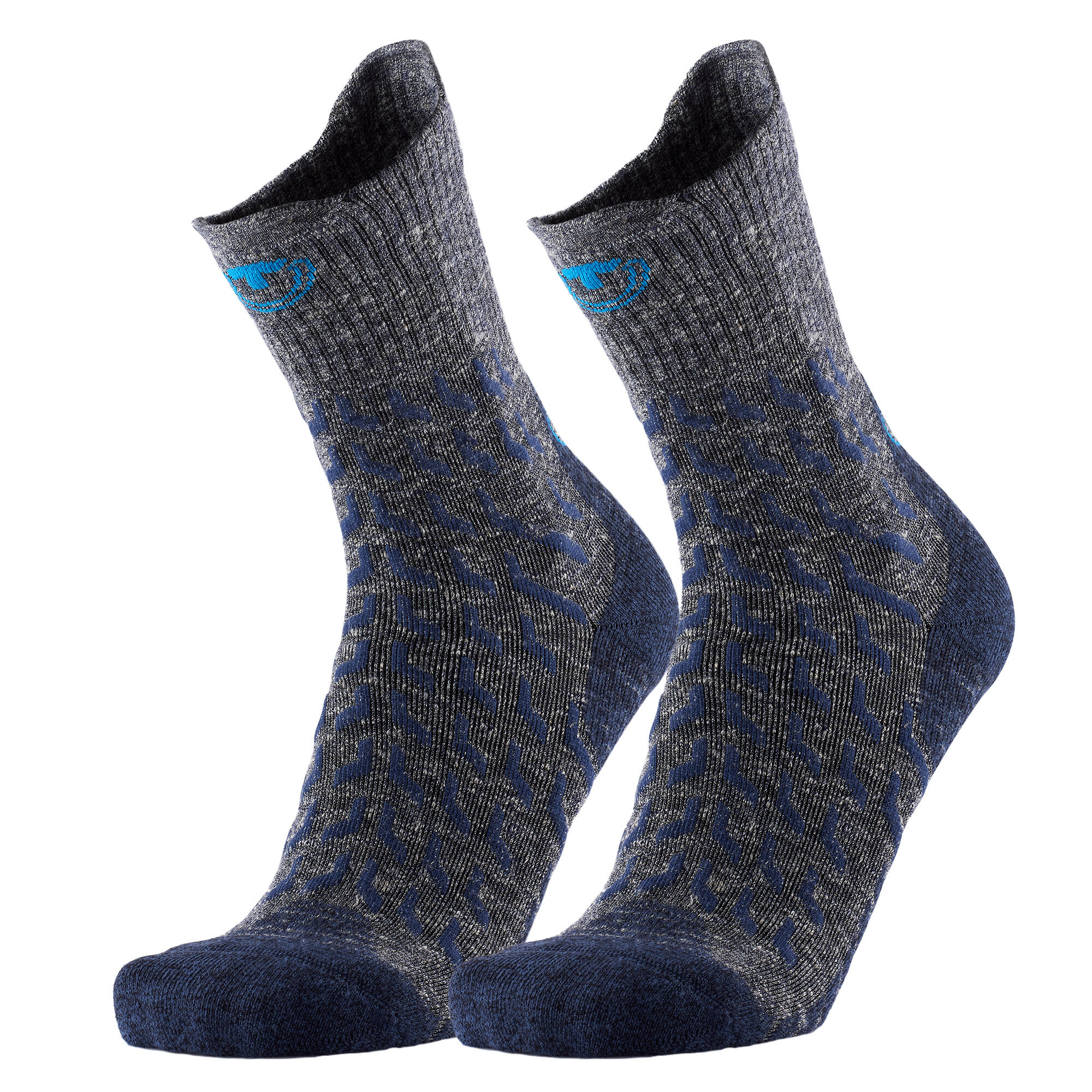 Therm-ic - Chaussettes Randonnée Les Plus Rafraîchissantes - Trekking Ultracool Linen Crew - Chaussettes - Gris - 39/42 - Decathlon