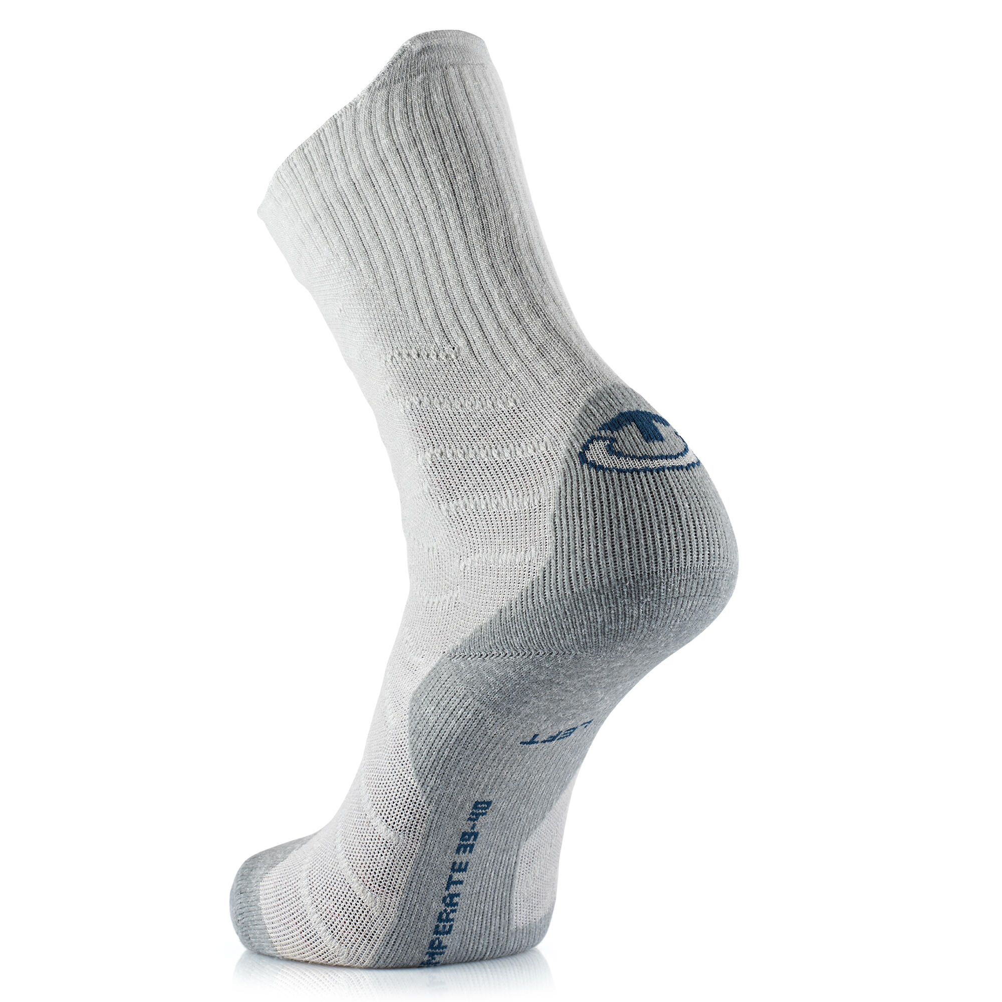 Silverlight Calcetines De Senderismo Medianos Para Hombres Y Mujeres, Previenen Ampollas, Duraderos, Cómodos Y Antiolor, Color Plateado, Negro -, Small