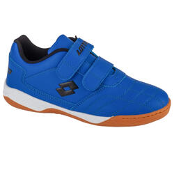 Chaussures de football Lotto Pacer K bleu pour garçon