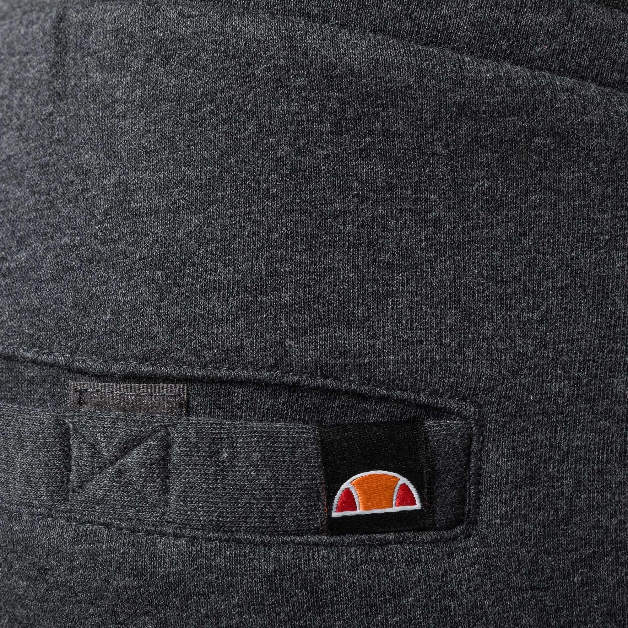 ellesse Herren Fleece Shorts Bossini dark grey marl S 4/9