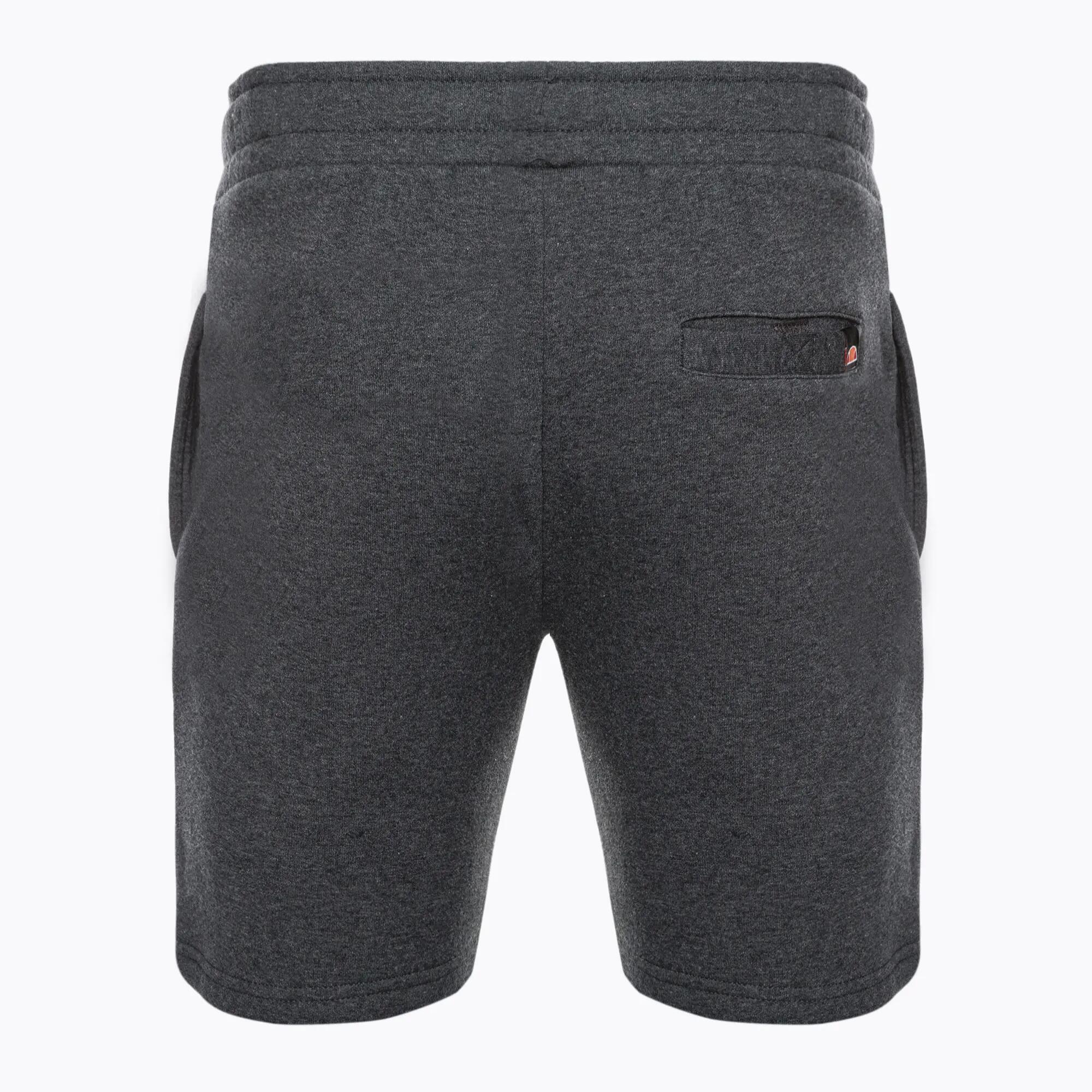 ellesse Herren Fleece Shorts Bossini dark grey marl S 2/9