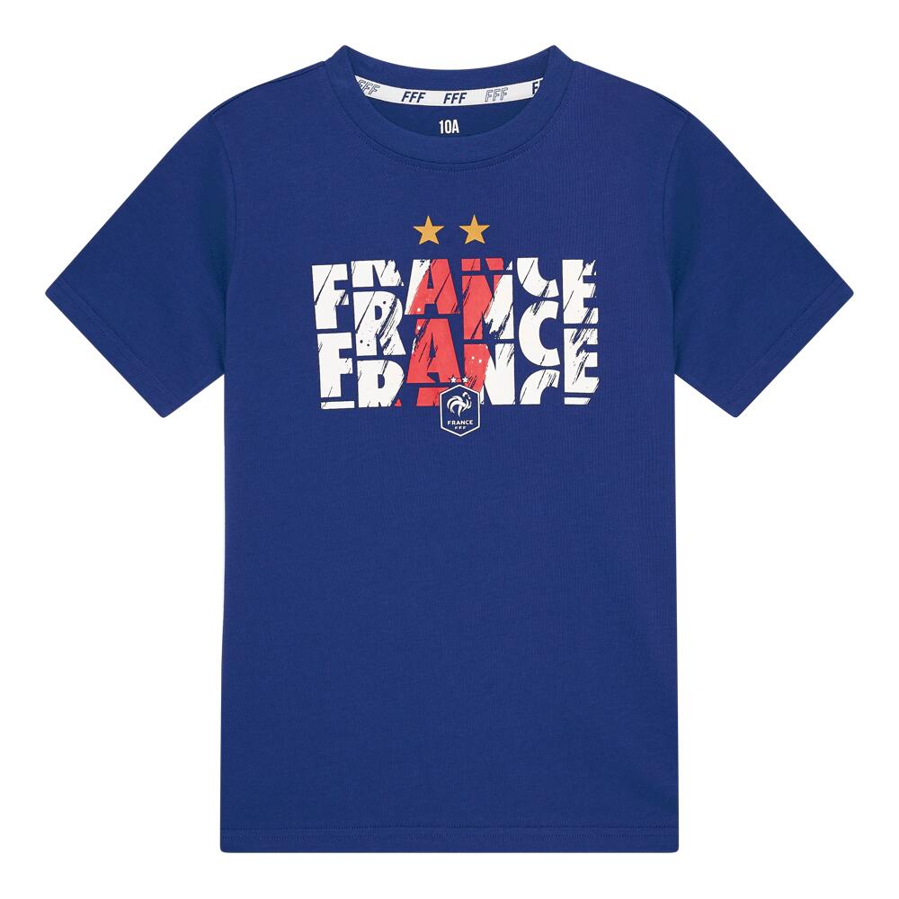 Frankreich T-Shirt Kinder - FFF 4/6