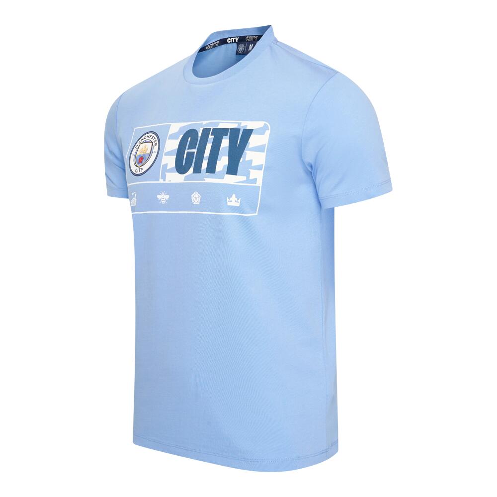 T-shirt Manchester City pour adultes 4/7