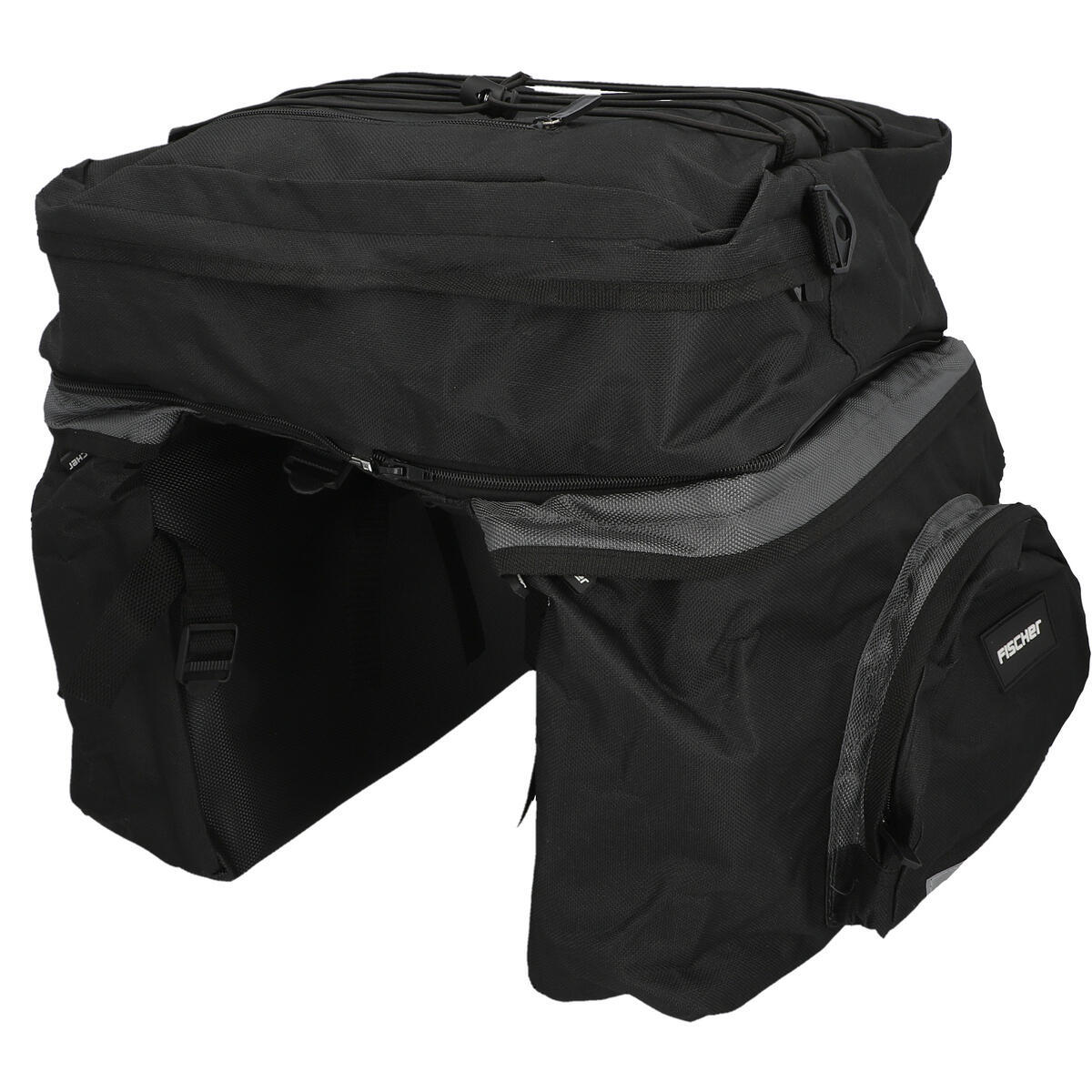 Porte-bagages 3 compartiments Fischer 2/3