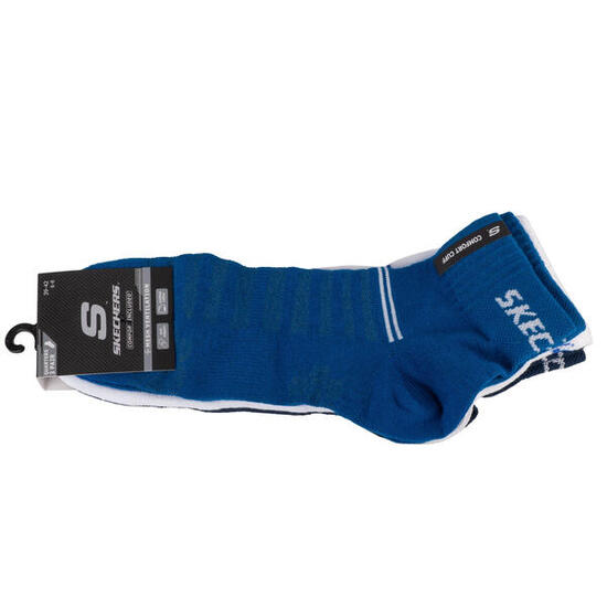 3 Paar Skechers Unisex Sneaker Socken SK43022