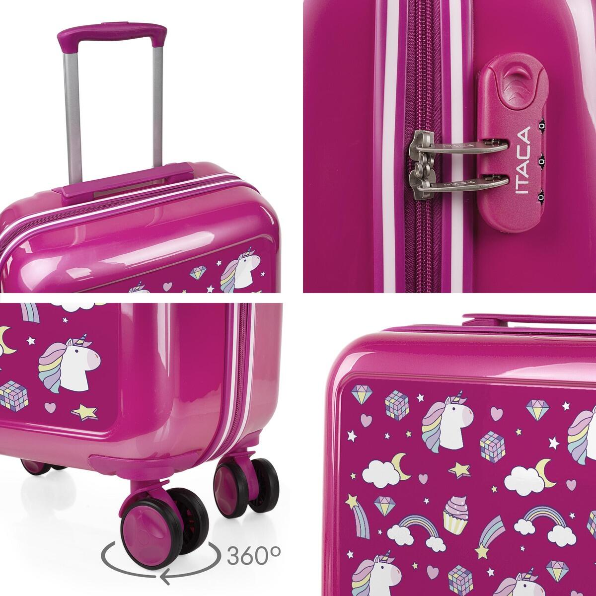 Maleta Mediana Pc Unisex 63L Itaca Stickers 65Cm 3/5