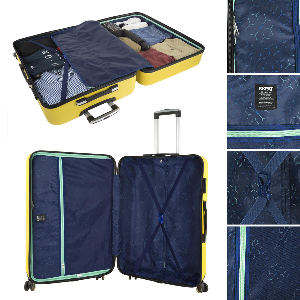 Maleta Abs Grande 95L Skpat Nantes 50X76x28cm 4/7