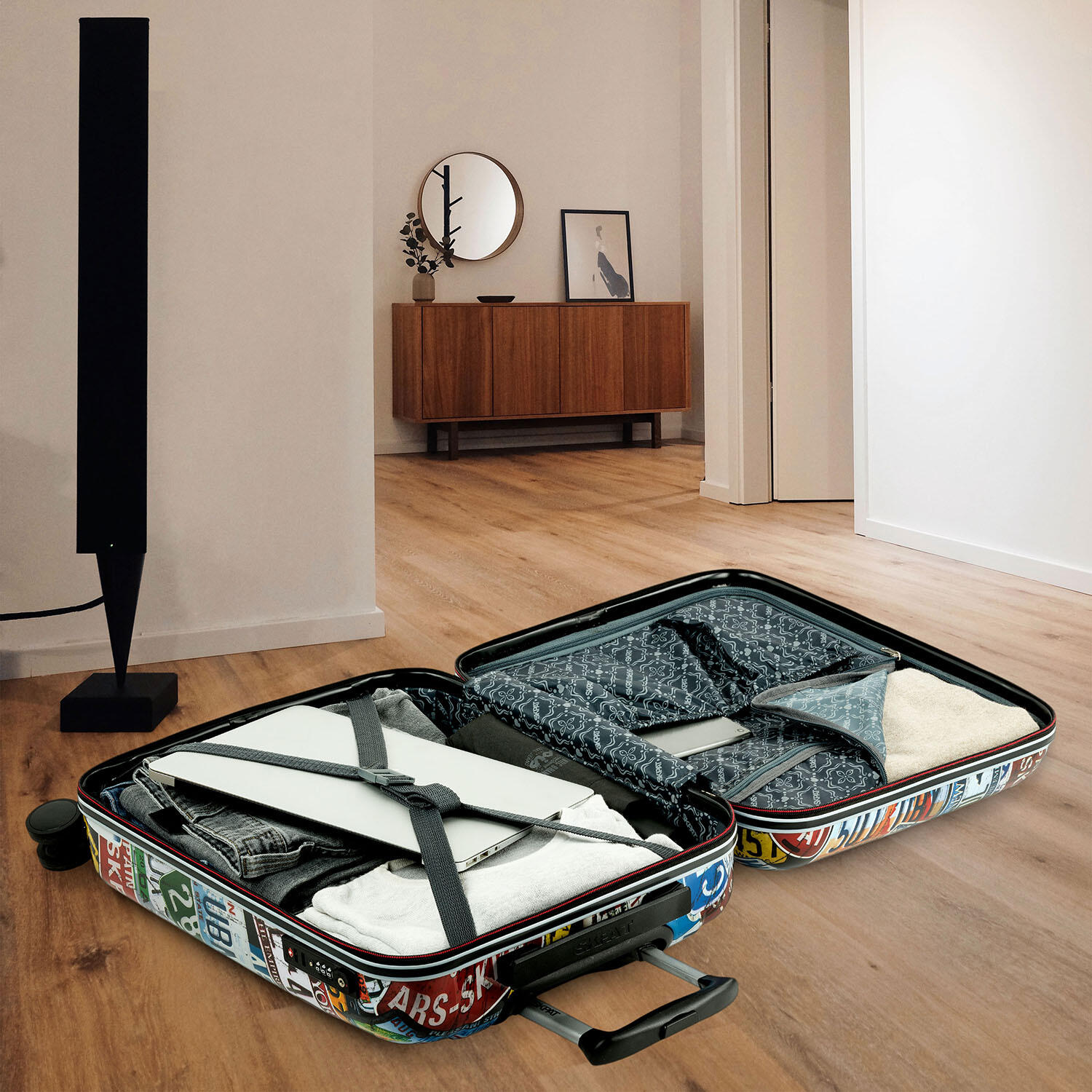 Maleta Pc Pequeña 38L Skpat City 40X55x19cm 7/7