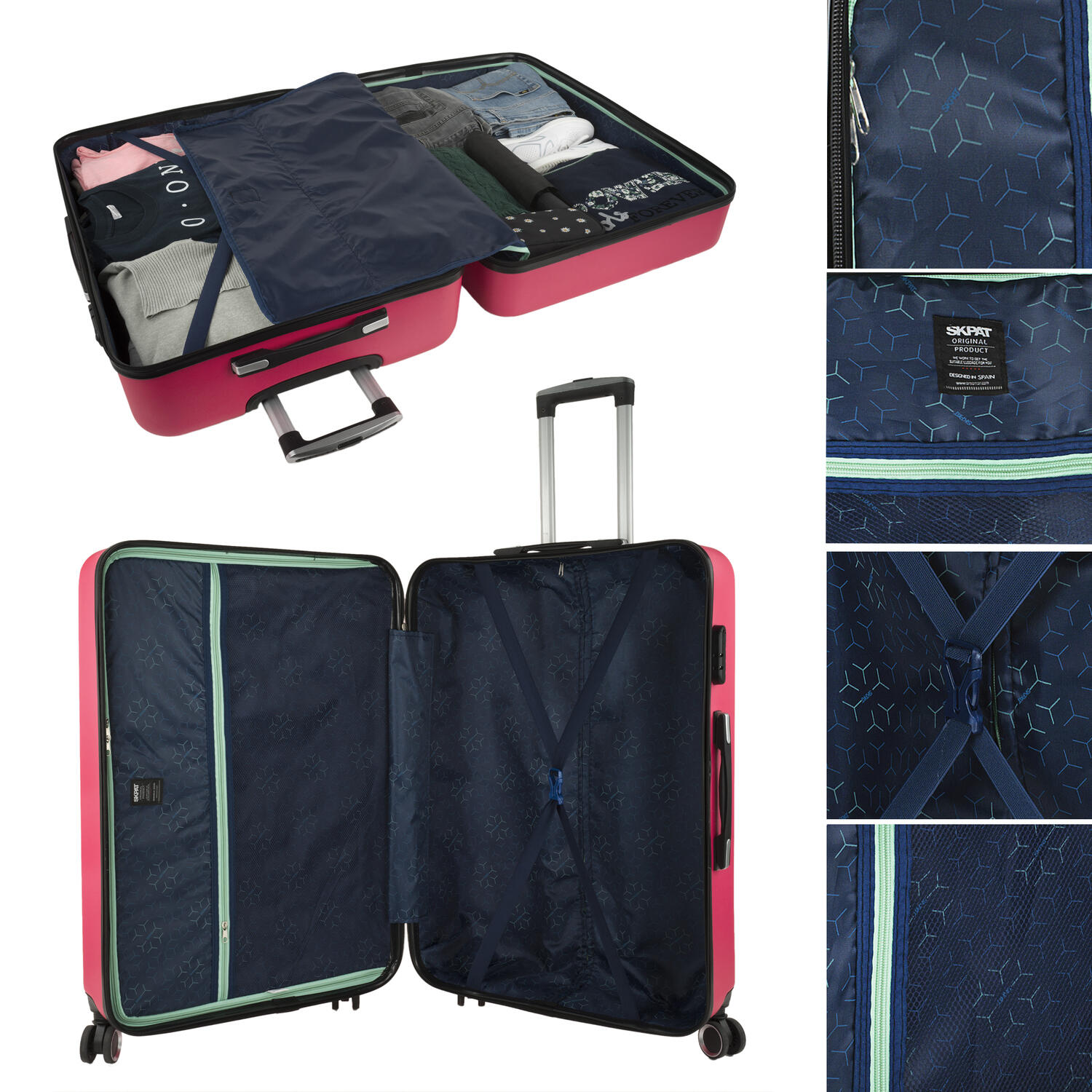 Maleta Abs Grande 95L Skpat Nantes 50X76x28cm 4/7